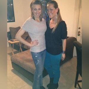 PAIGE Teal "Peg" Skinny Jeans Size 30!